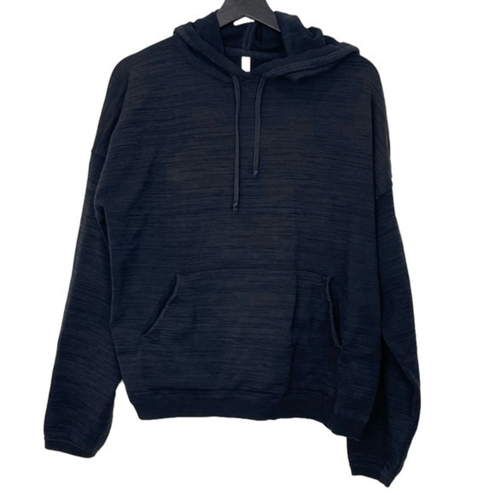 Aritzia The Group Babaton Fleece Boyfriend Hoodie Heathered Gray 2